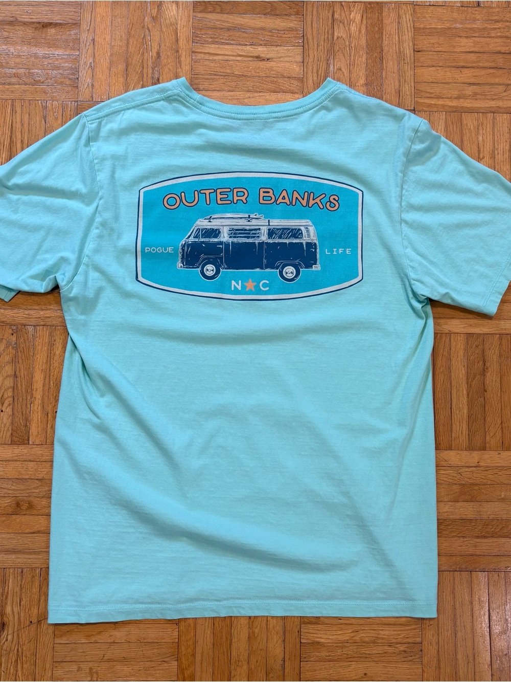 Old Row Outer Banks NC Graphic Pocket Shirt